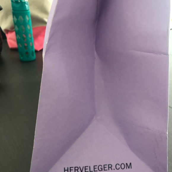 New Never Worn Red Herve Leger Dress - Picture 6 of 7